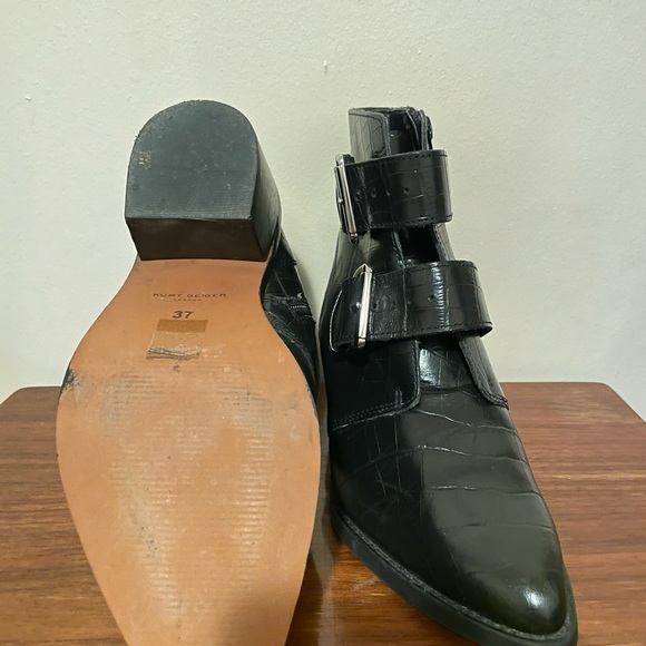 Buckle heeled boots Kurt Geiger London Denny Boots - Picture 6 of 9